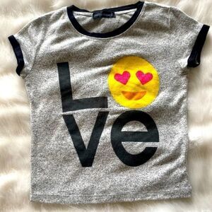 Malibu Sugar Heart Emoji Shirt (S)